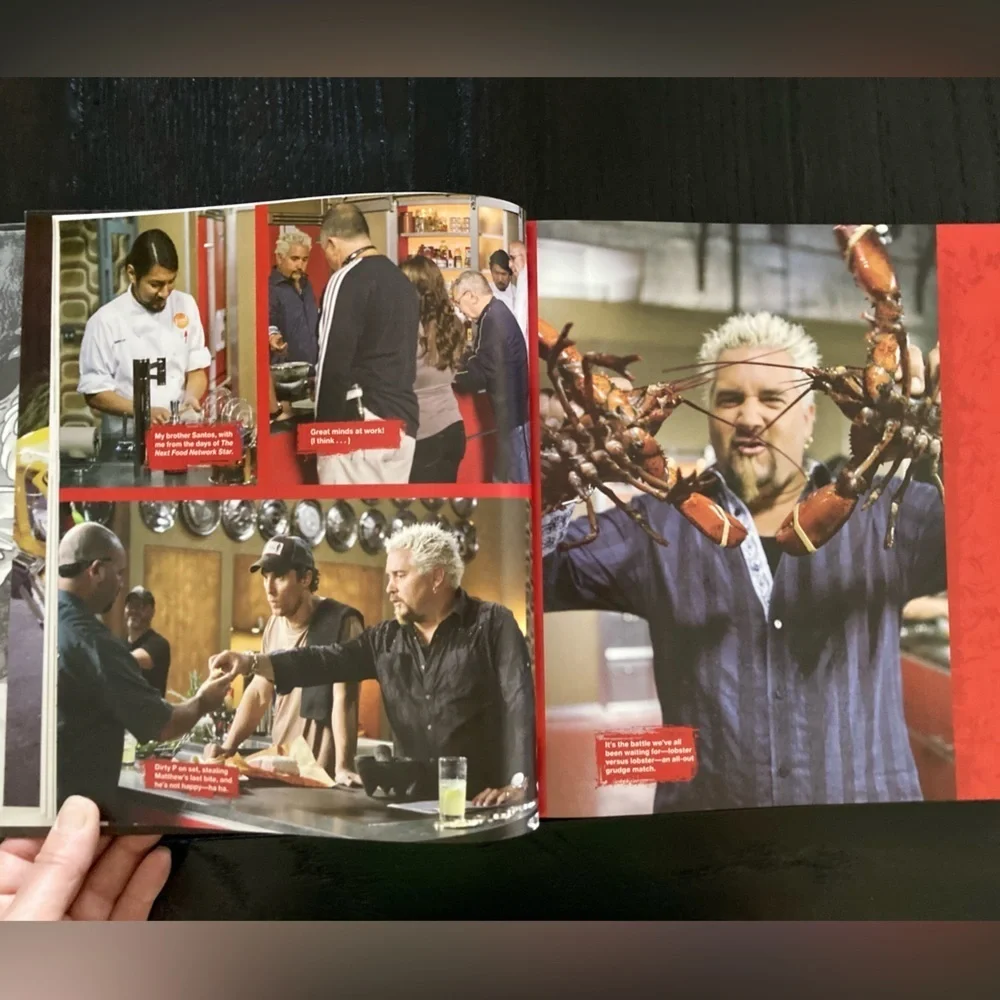 Guy Fieri cookbook- Cookin’it, Livin’it, Lovin’ it